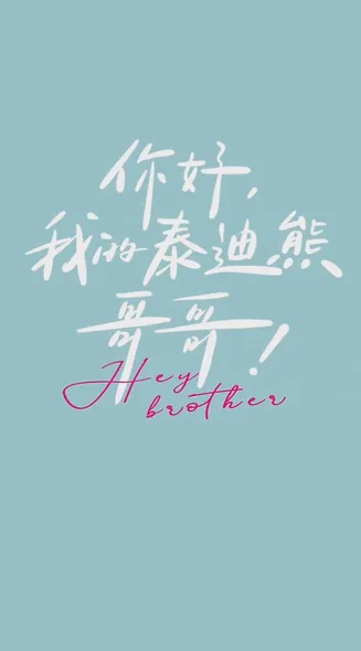 你好 我的泰迪熊哥哥在线观看