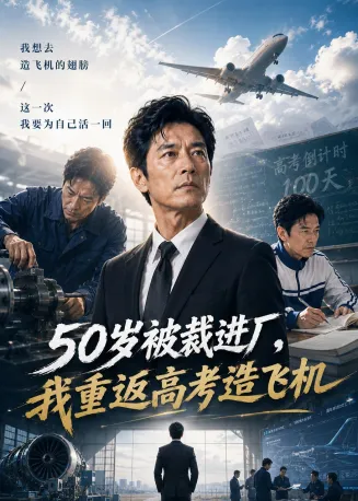 50岁被裁进厂,我重返高考造飞机