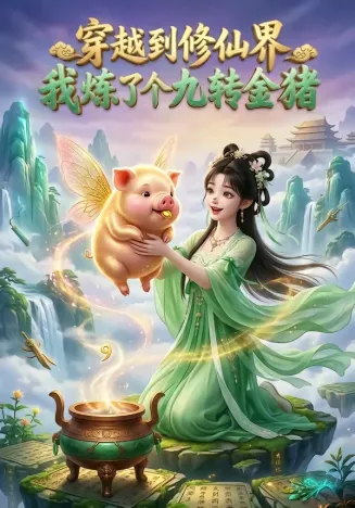 穿越到修仙界，我炼了个九转金猪封面