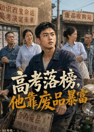 高考落榜，他靠废品暴富