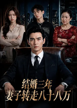 结婚三年，妻子转走八十八万封面