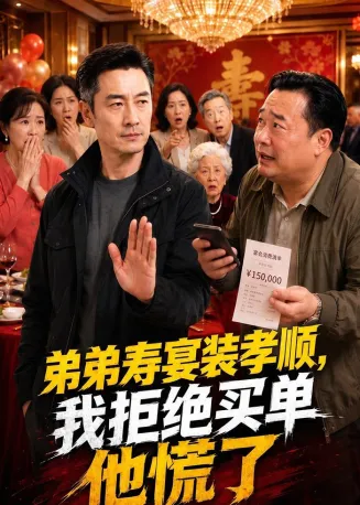 弟弟寿宴装孝顺，我拒绝买单他慌了封面