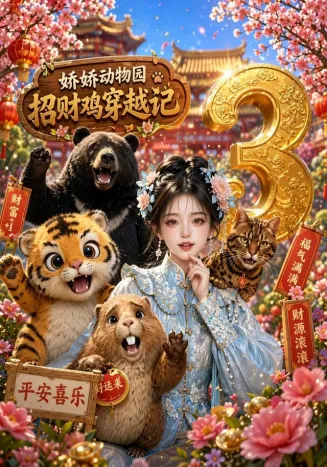 娇娇动物园，招财鸡穿越记第三季封面