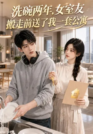 洗碗两年，女室友搬走前送了我一套公寓