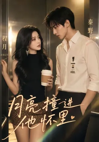 月亮撞进他怀里