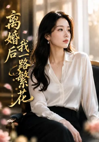 离婚后我一路繁花封面