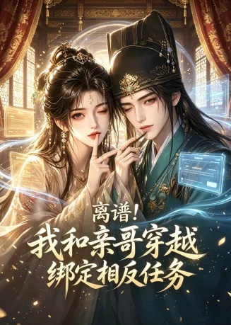 离谱！我和亲哥穿越绑定相反任务封面