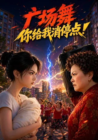 广场舞你给我消停点海报