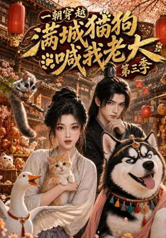 一朝穿越，满城猫狗喊我老大第三季封面