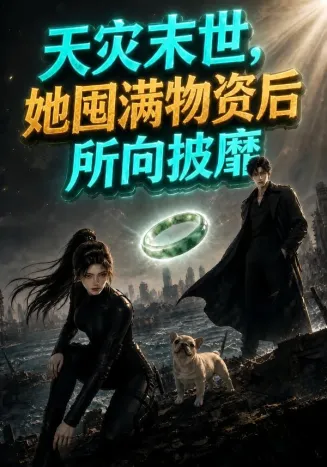 天灾末世，她囤满物资后所向披靡封面