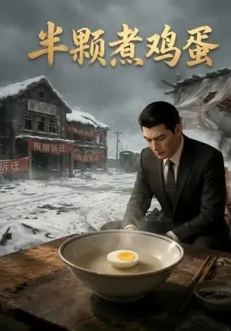 半颗煮鸡蛋