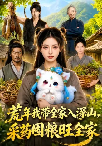 荒年我带全家入深山，采药囤粮旺全家