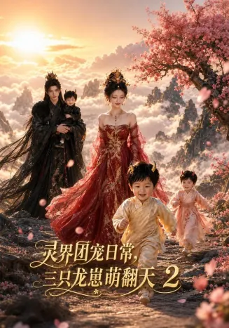 灵界团宠日常，三只龙崽萌翻天2封面